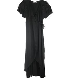 Mod Ref Black HiLo Wrap Dress NWOT